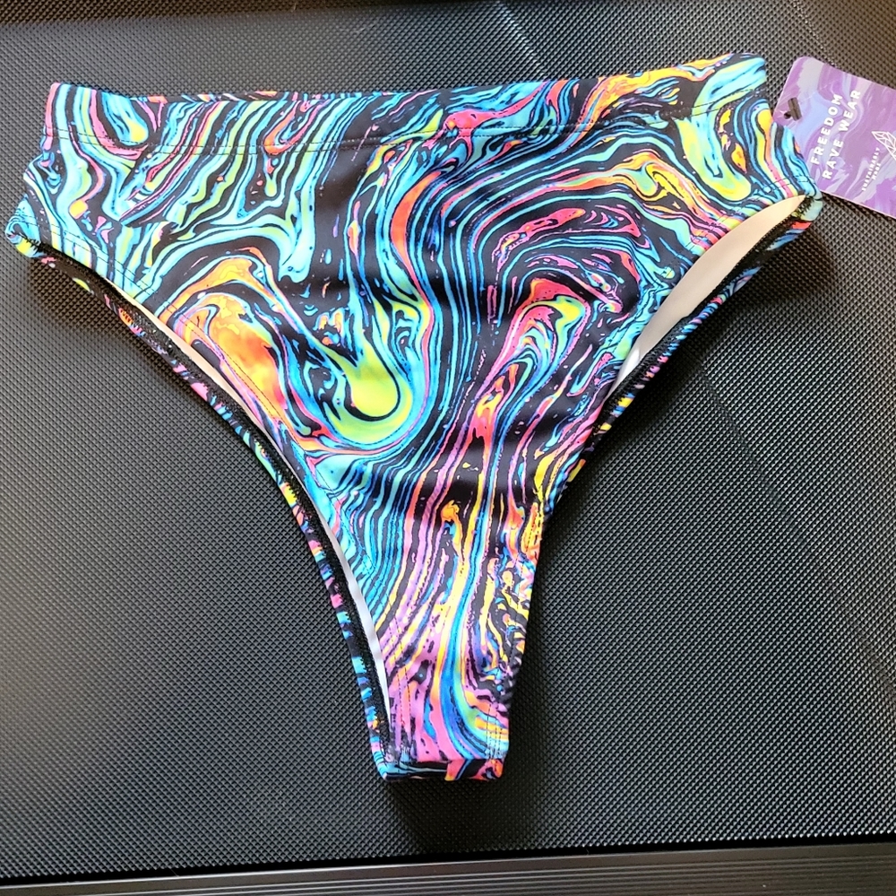 Freedom Rave Wear Day Trippin High Waisted Bottoms